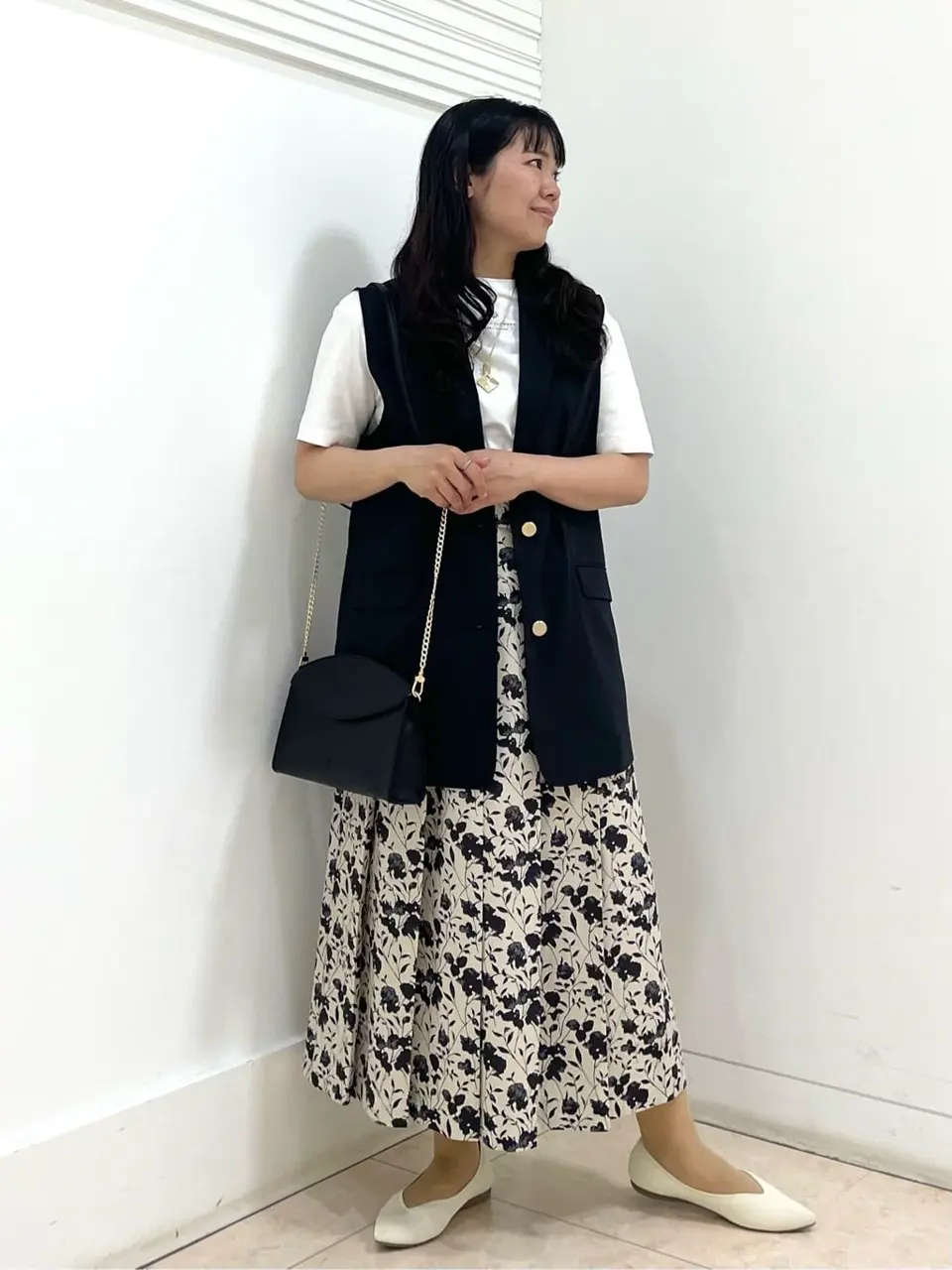 自由区 misato コーディネート画像