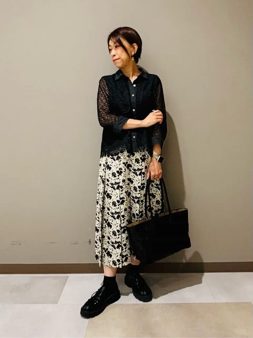 自由区 Hashimoto コーディネート画像