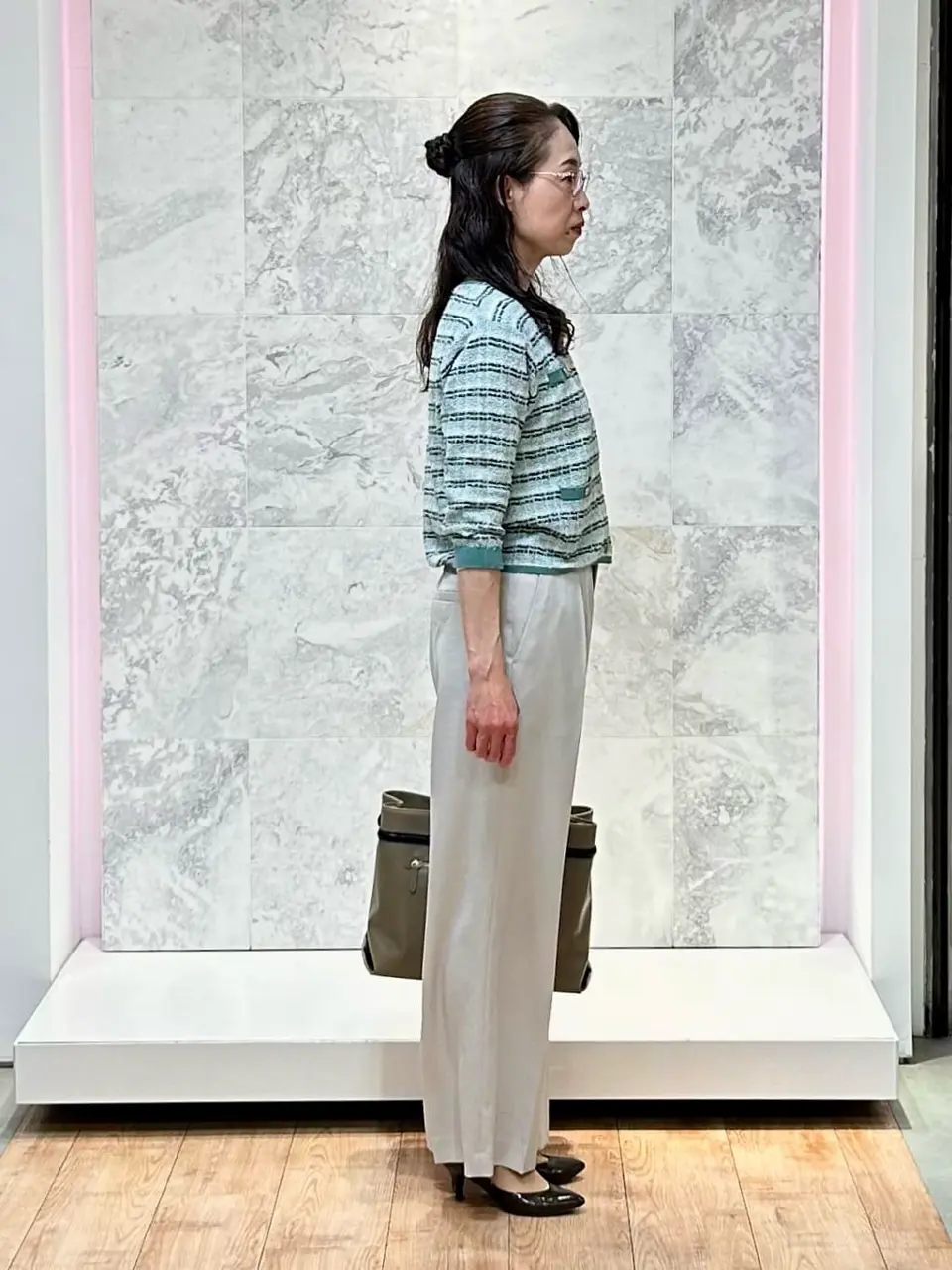 自由区 中尾 コーディネート画像