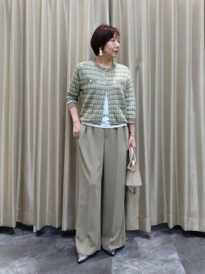 自由区 鶴田 コーディネート画像