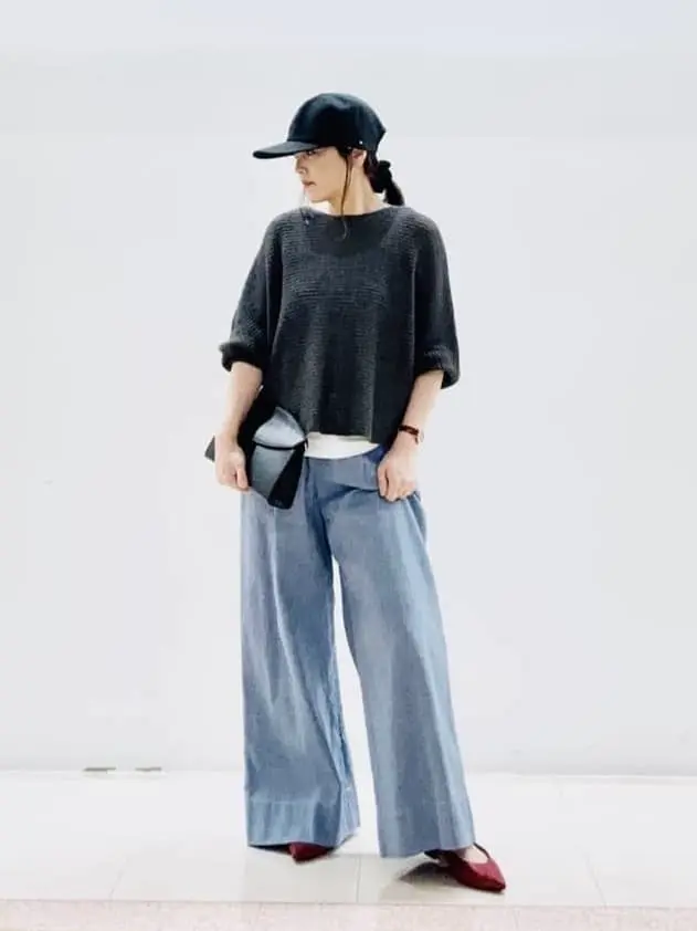 自由区 スタッフ コーディネート画像