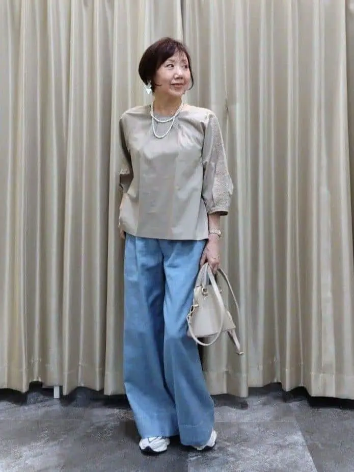 自由区 鶴田 コーディネート画像