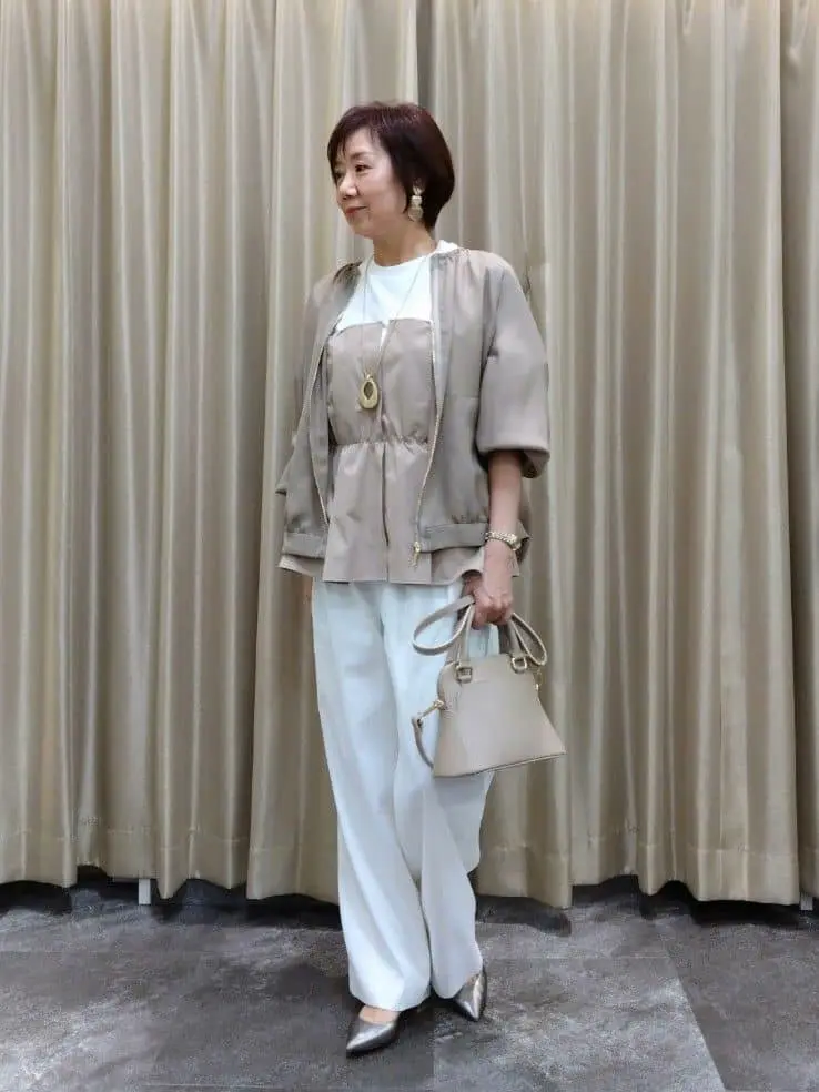 自由区 鶴田 コーディネート画像