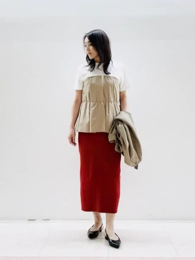 自由区 スタッフ コーディネート画像