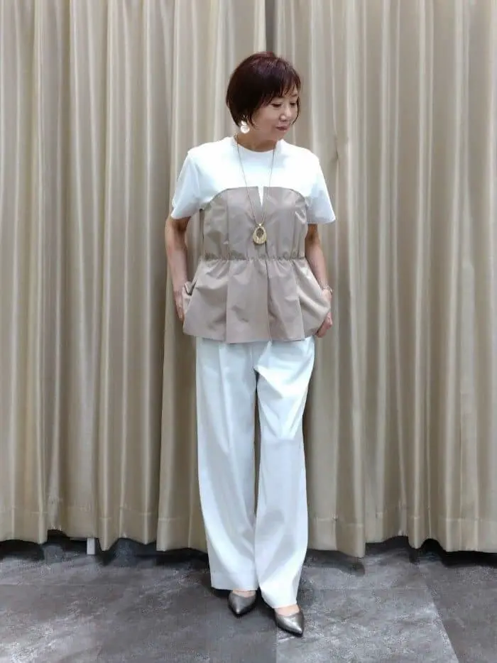 自由区 鶴田 コーディネート画像