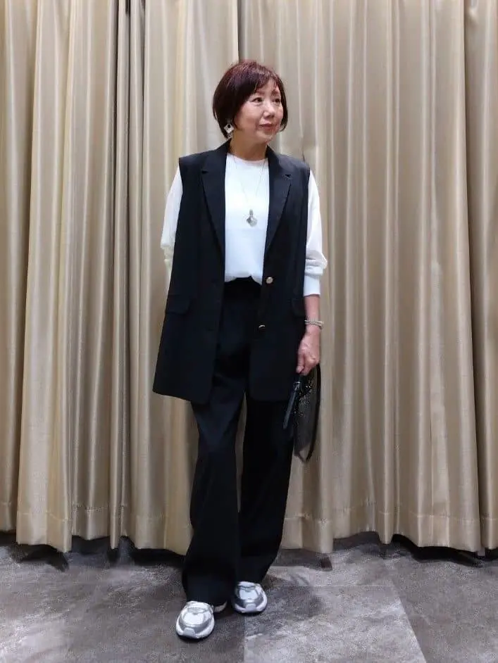 自由区 鶴田 コーディネート画像