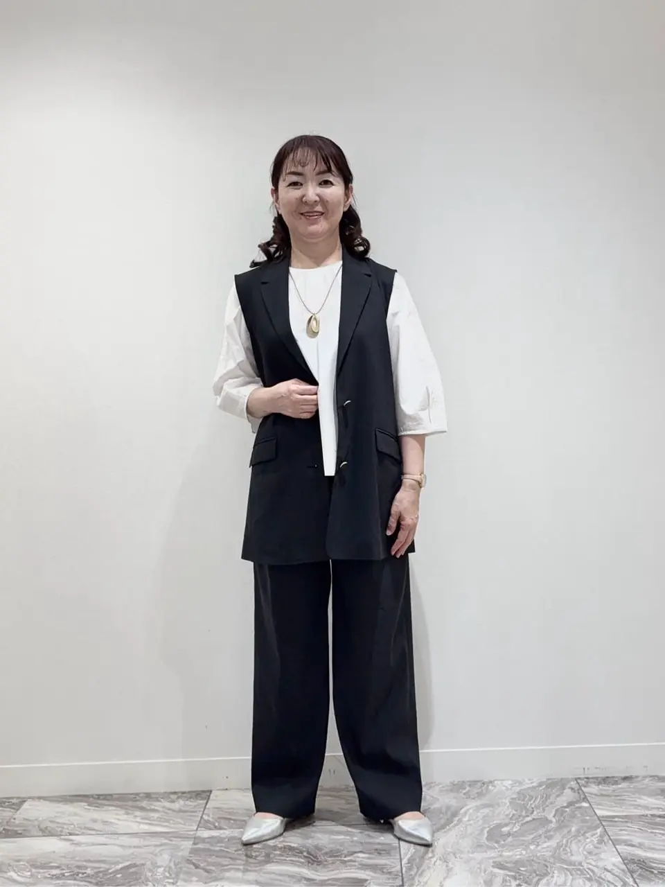 自由区 白戸 コーディネート画像