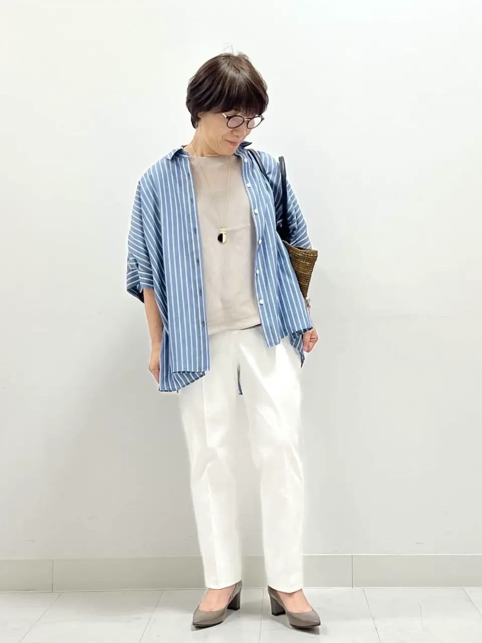 自由区 スタッフ コーディネート画像