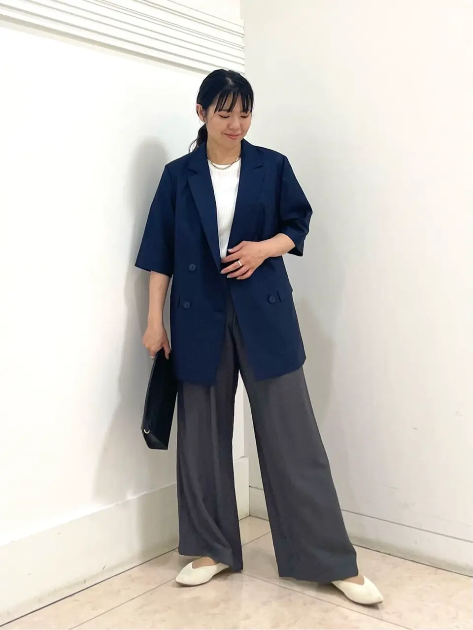 自由区 misato コーディネート画像