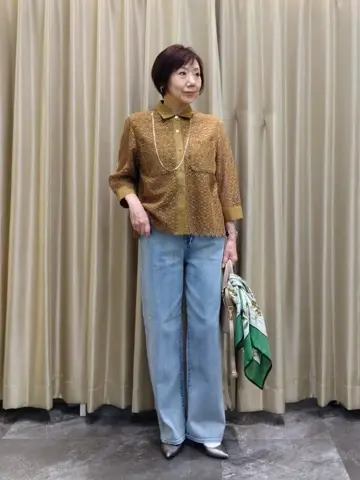 自由区 鶴田 コーディネート画像