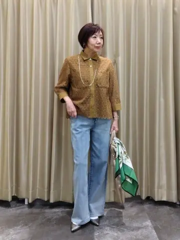 自由区 鶴田 コーディネート画像