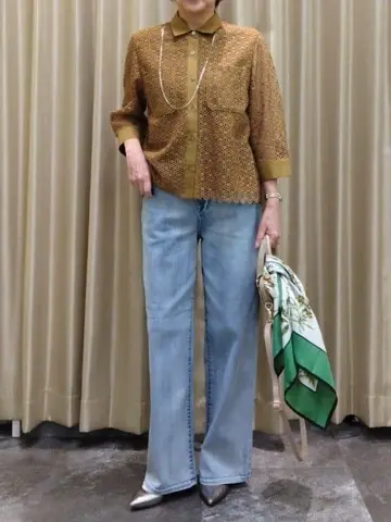 自由区 鶴田 コーディネート画像