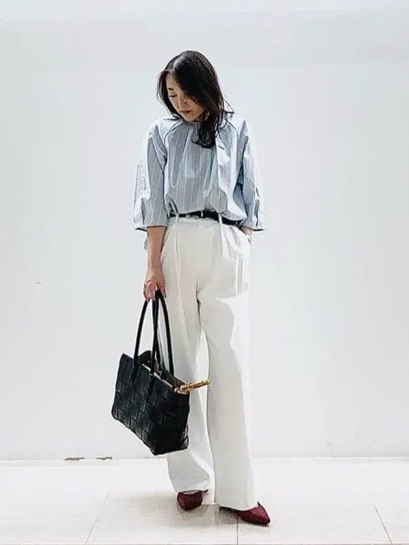 自由区 スタッフ コーディネート画像