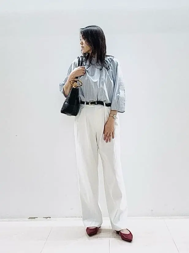 自由区 スタッフ コーディネート画像