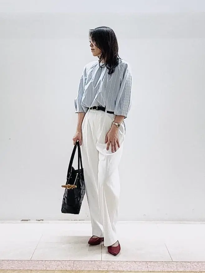 自由区 スタッフ コーディネート画像