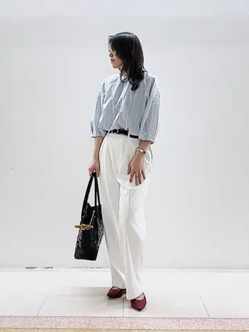 自由区 スタッフ コーディネート画像