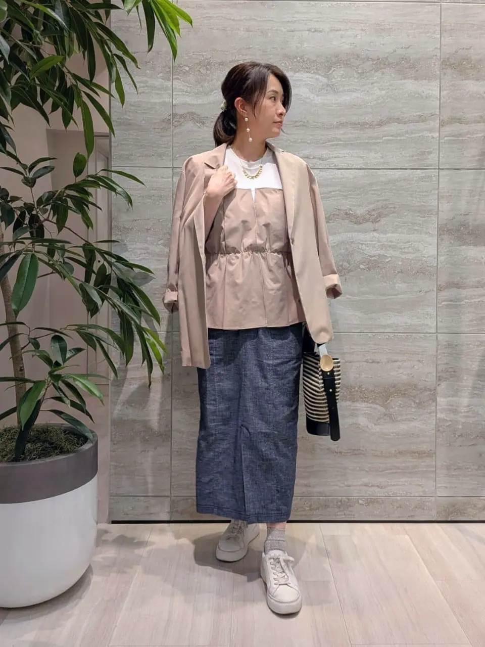 自由区 Nakai コーディネート画像