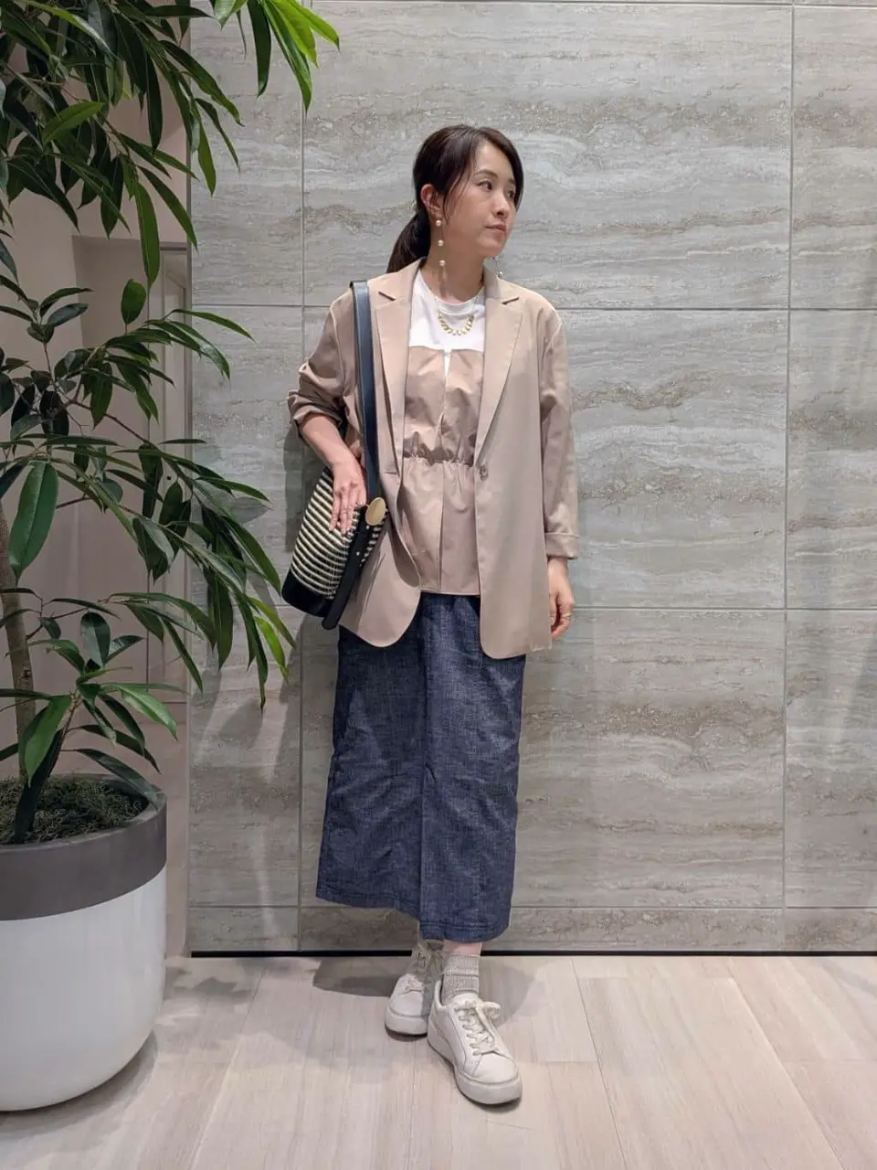 自由区 Nakai コーディネート画像