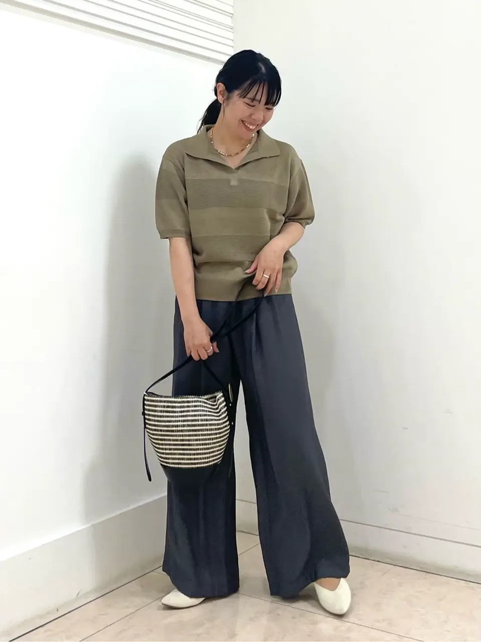 自由区 misato コーディネート画像