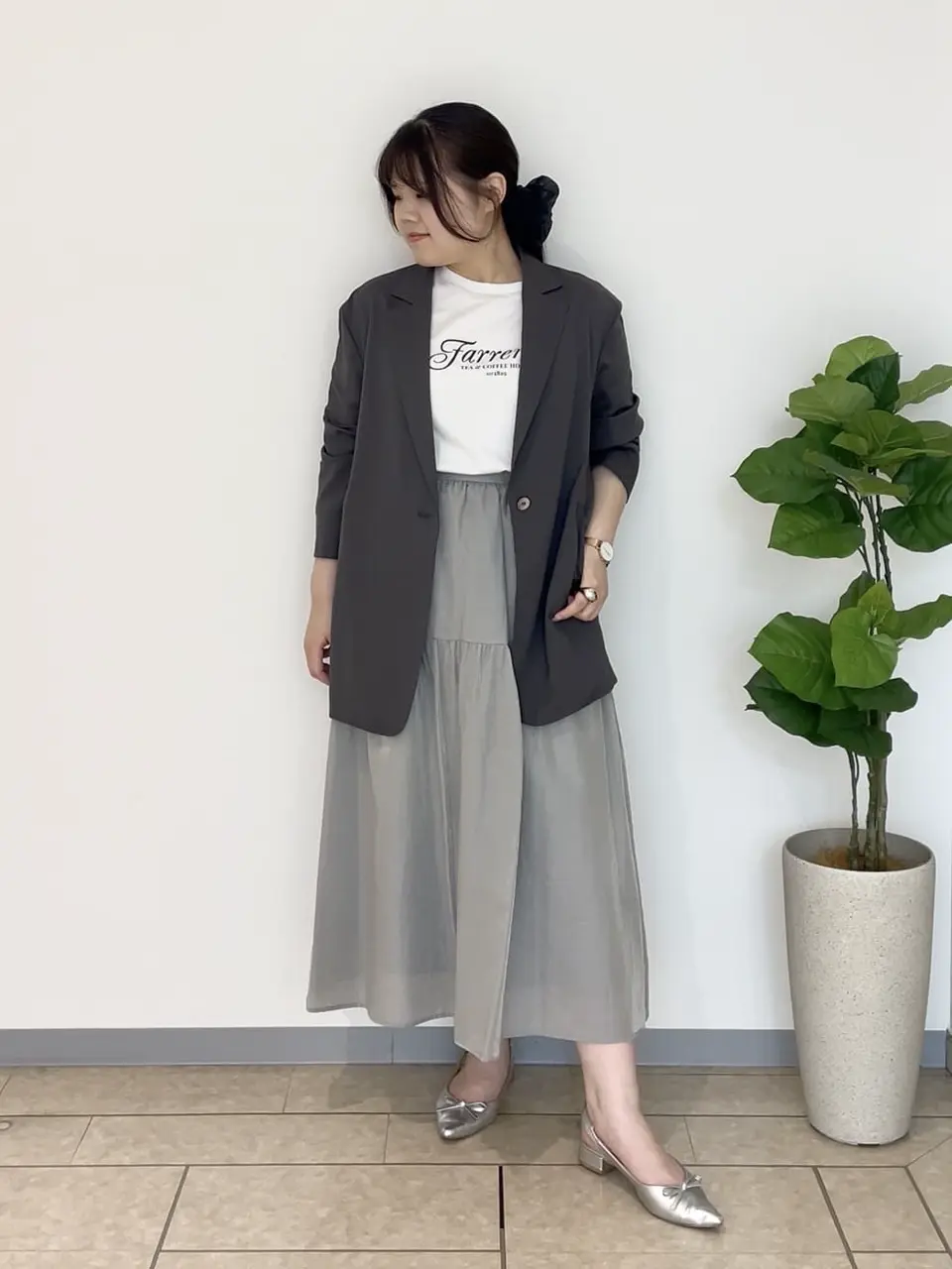 自由区 坪田 コーディネート画像