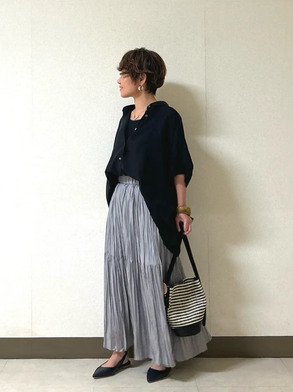 自由区 坂本 コーディネート画像