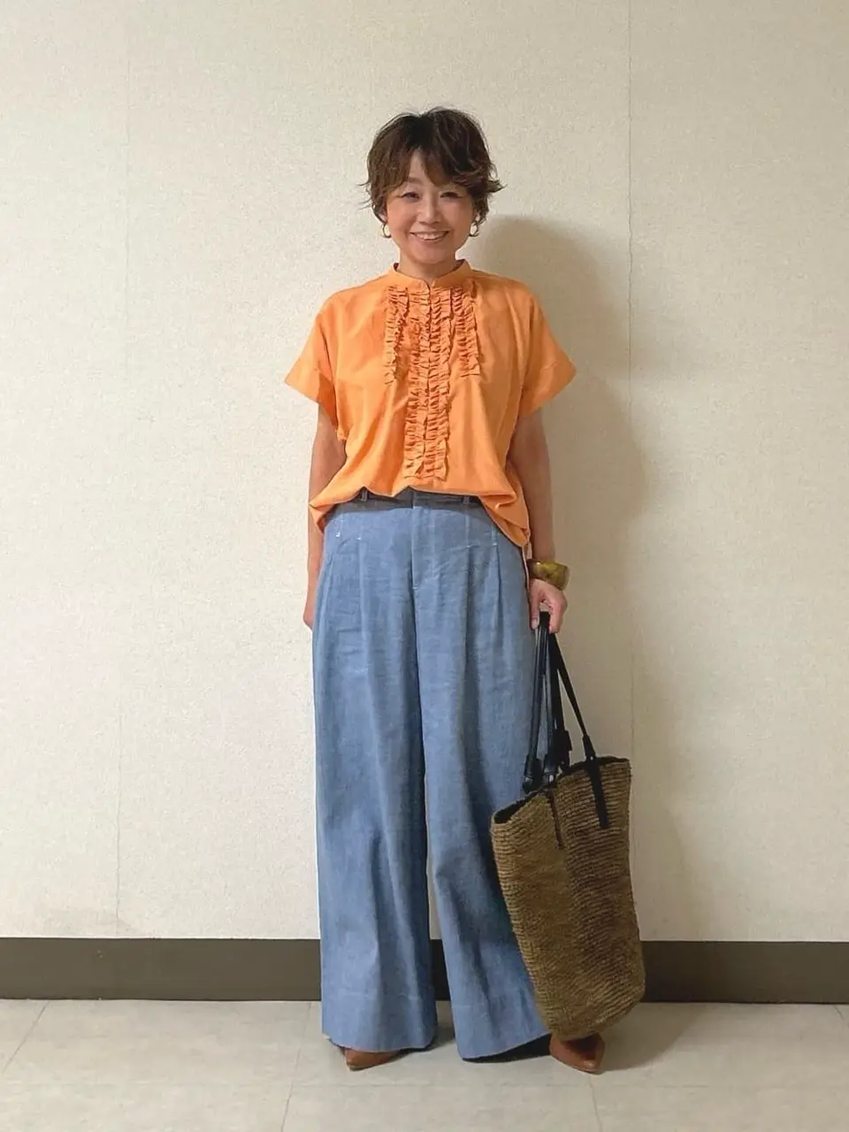 自由区 坂本 コーディネート画像