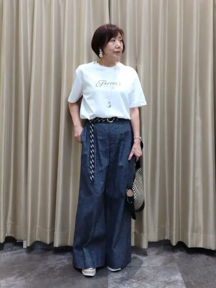 自由区 鶴田 コーディネート画像