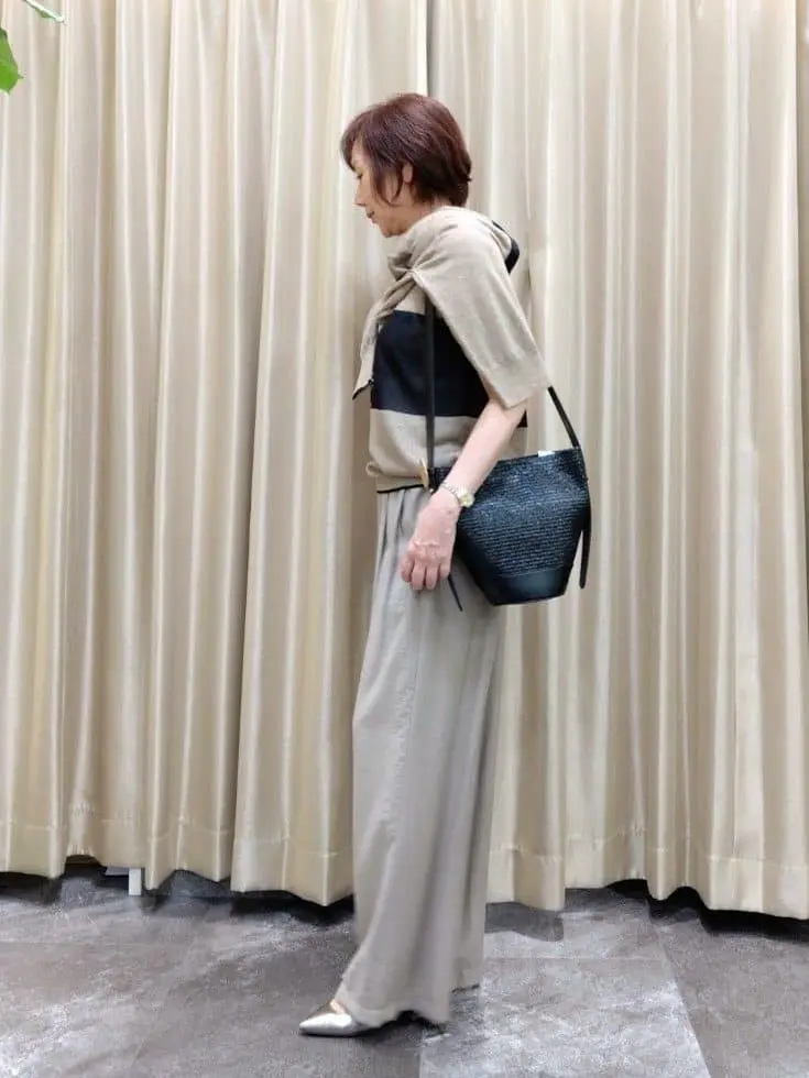 自由区 鶴田 コーディネート画像