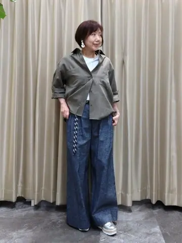 自由区 鶴田 コーディネート画像