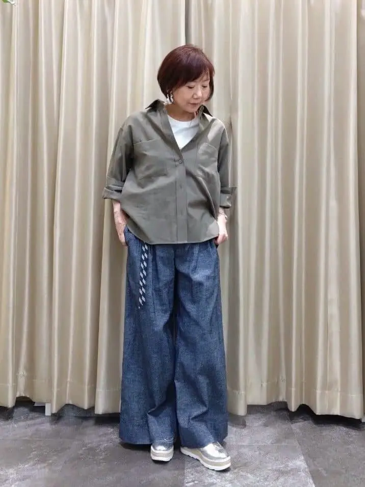 自由区 鶴田 コーディネート画像