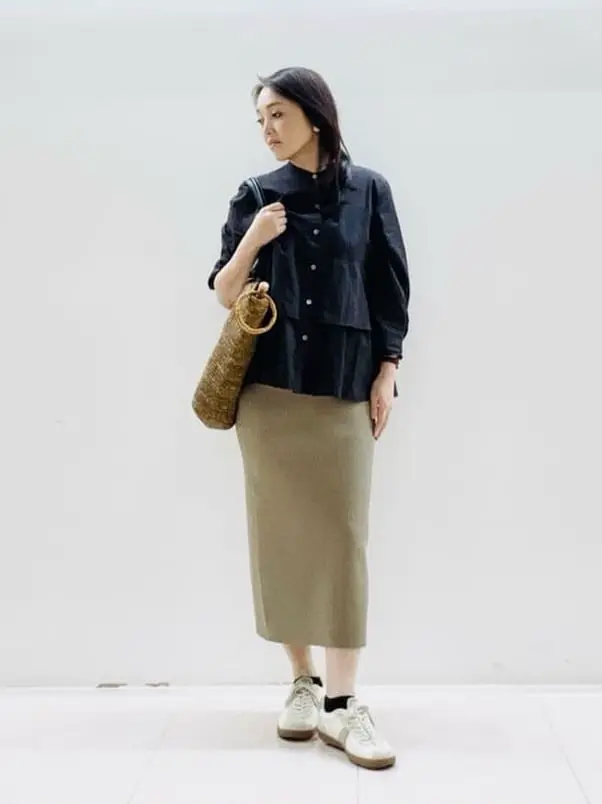 自由区 スタッフ コーディネート画像