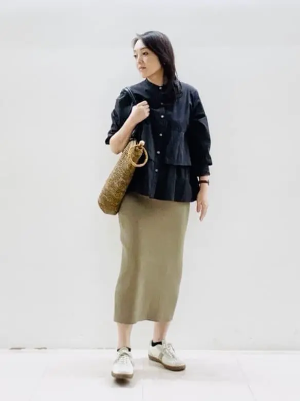 自由区 スタッフ コーディネート画像