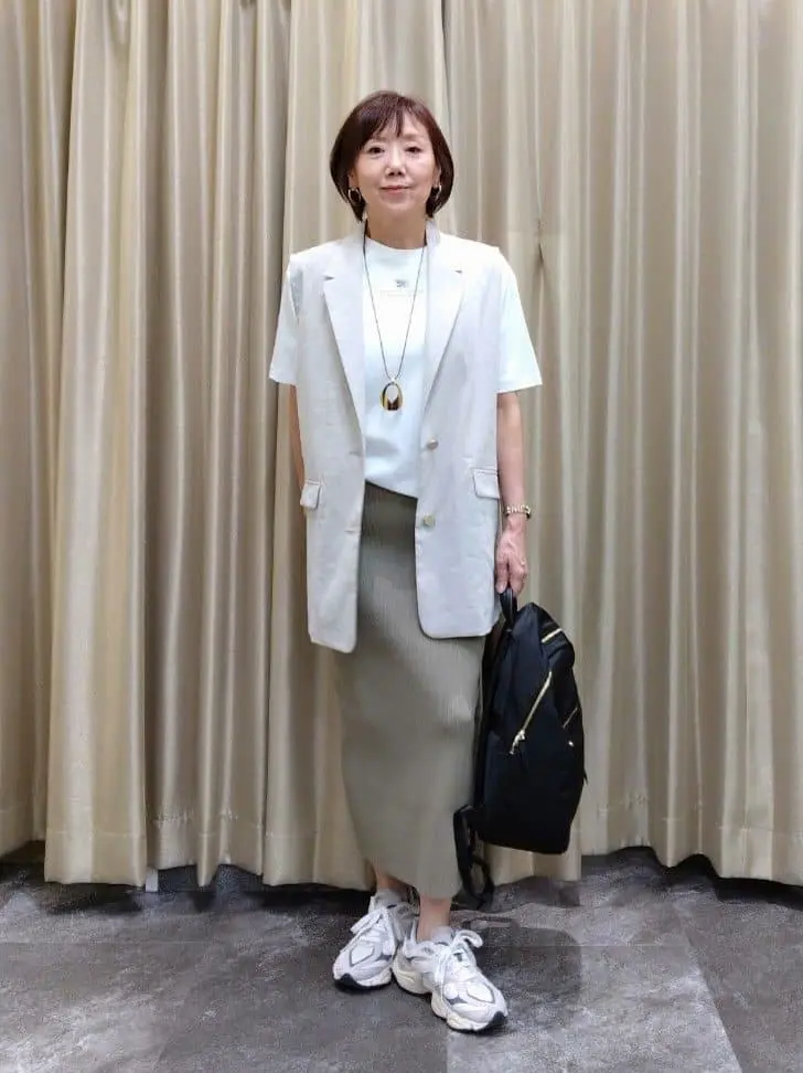 自由区 鶴田 コーディネート画像