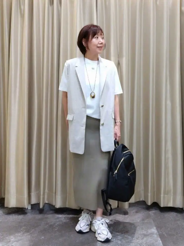 自由区 鶴田 コーディネート画像