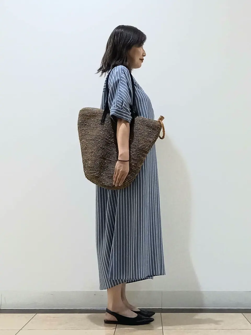 自由区 中川 コーディネート画像