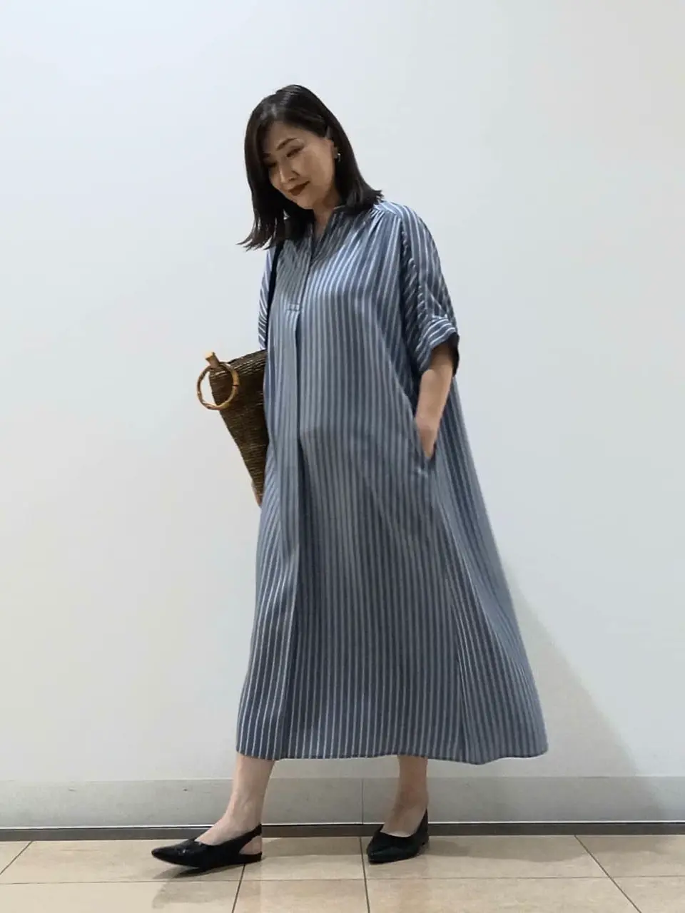 自由区 中川 コーディネート画像