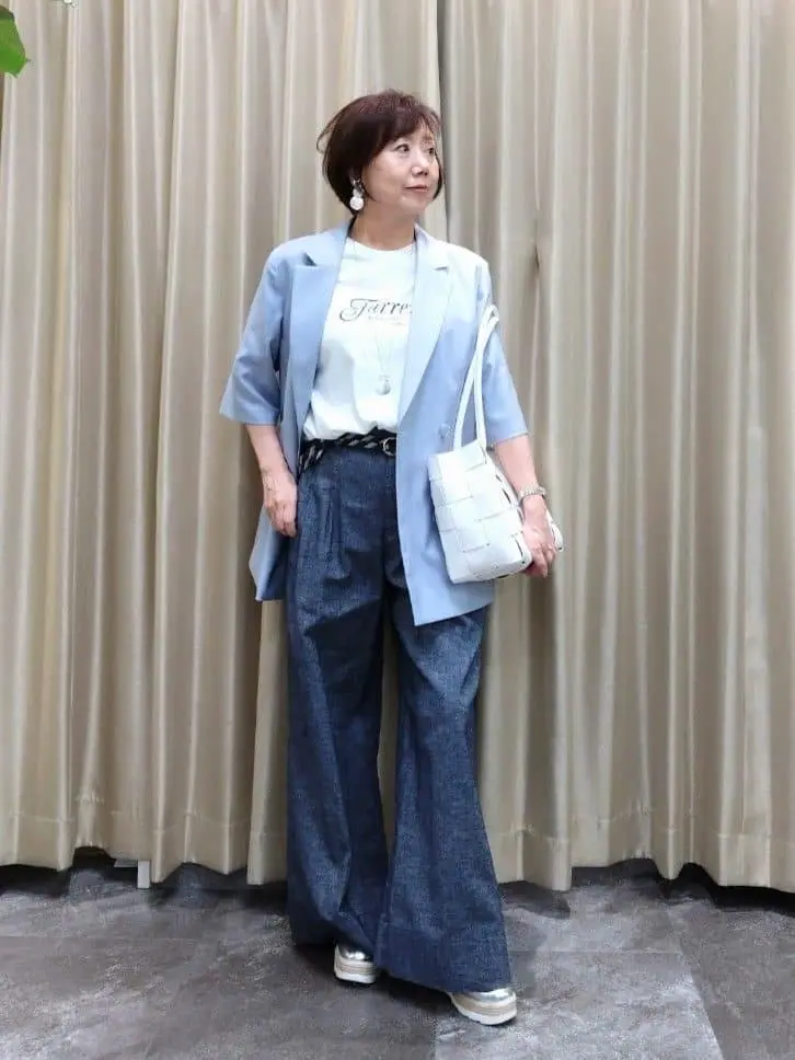 自由区 鶴田 コーディネート画像