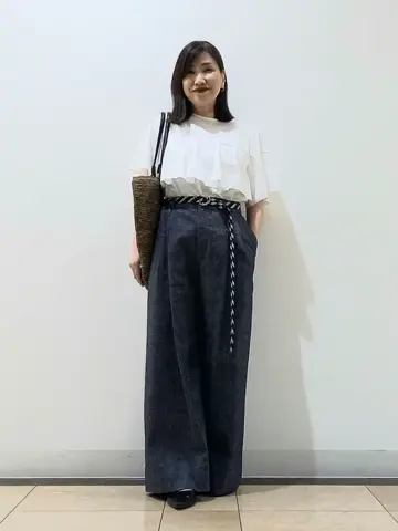 自由区 中川 コーディネート画像