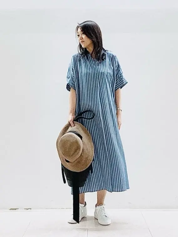 自由区 スタッフ コーディネート画像