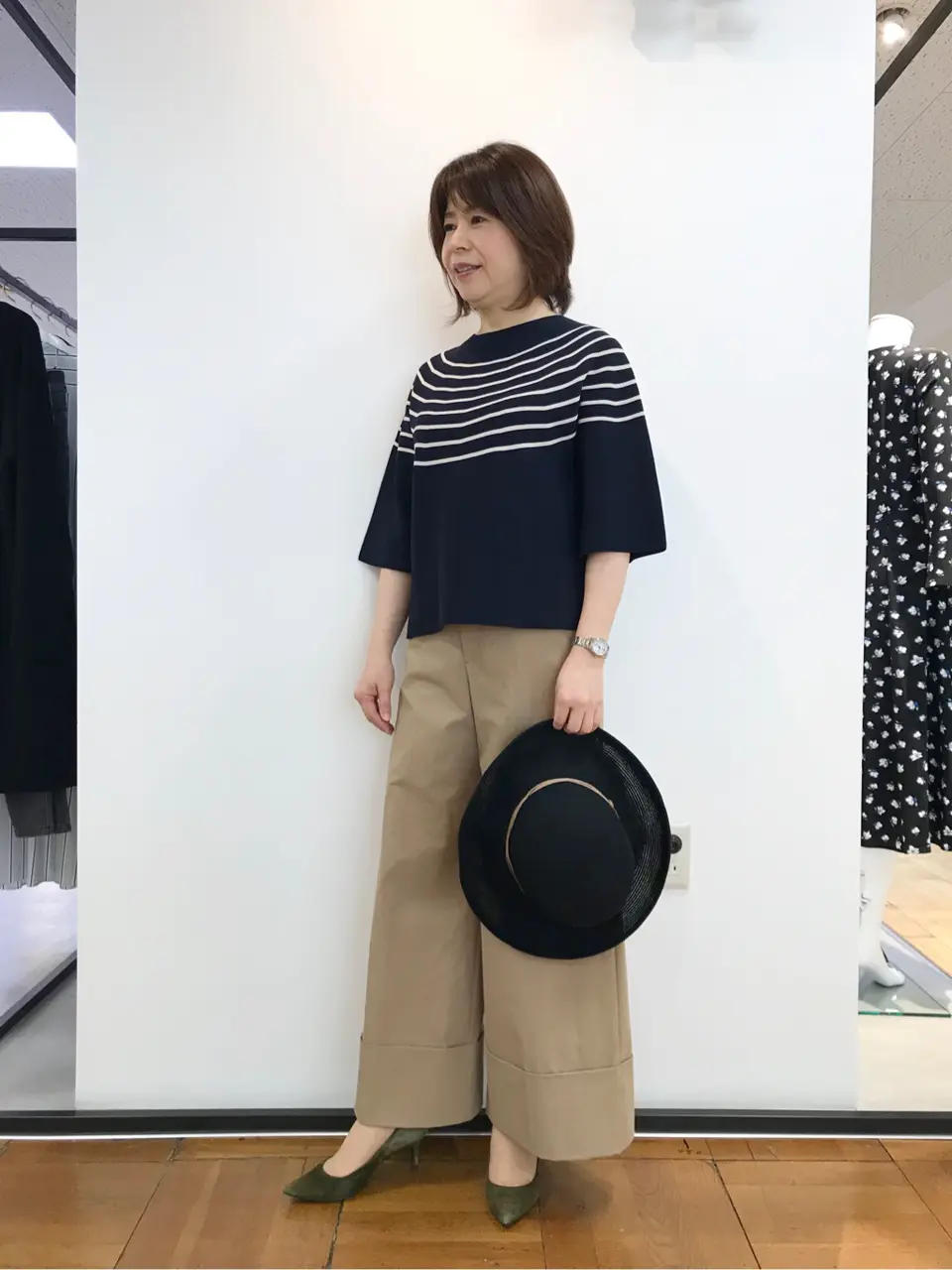 自由区 松瀬 コーディネート画像