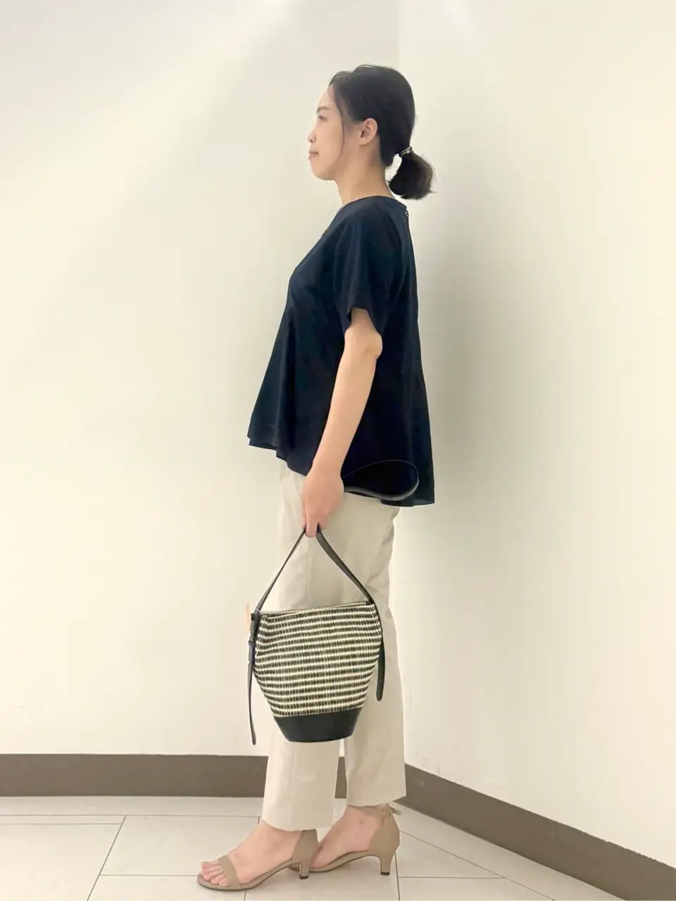 自由区 南 コーディネート画像