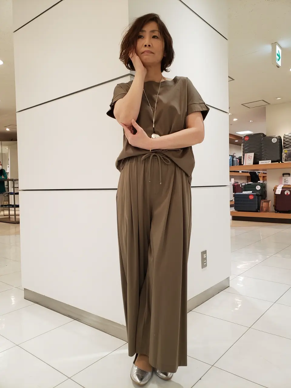 自由区 maruri コーディネート画像