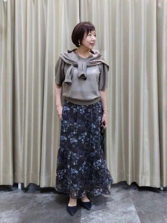 自由区 鶴田 コーディネート画像