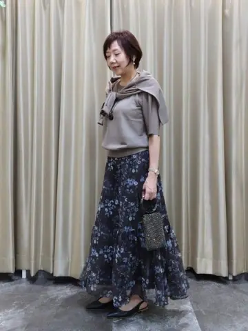 自由区 鶴田 コーディネート画像