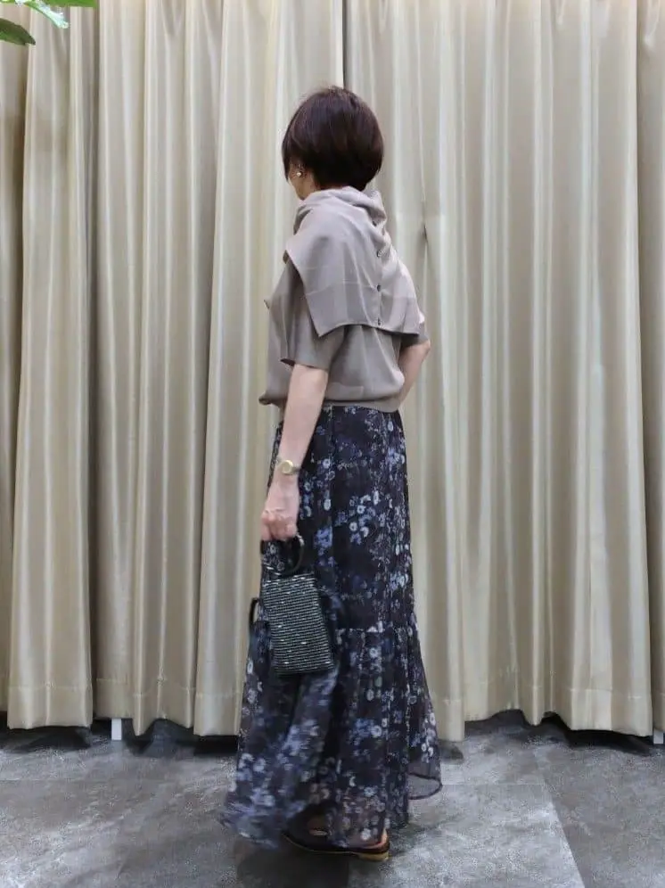 自由区 鶴田 コーディネート画像