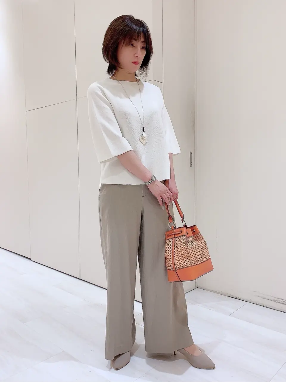 自由区 水上 コーディネート画像