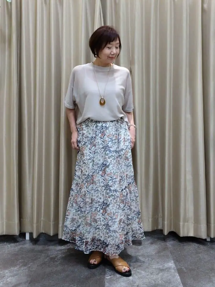 自由区 鶴田 コーディネート画像