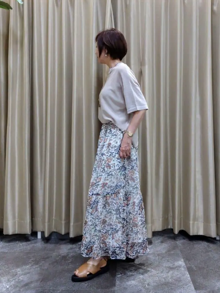 自由区 鶴田 コーディネート画像