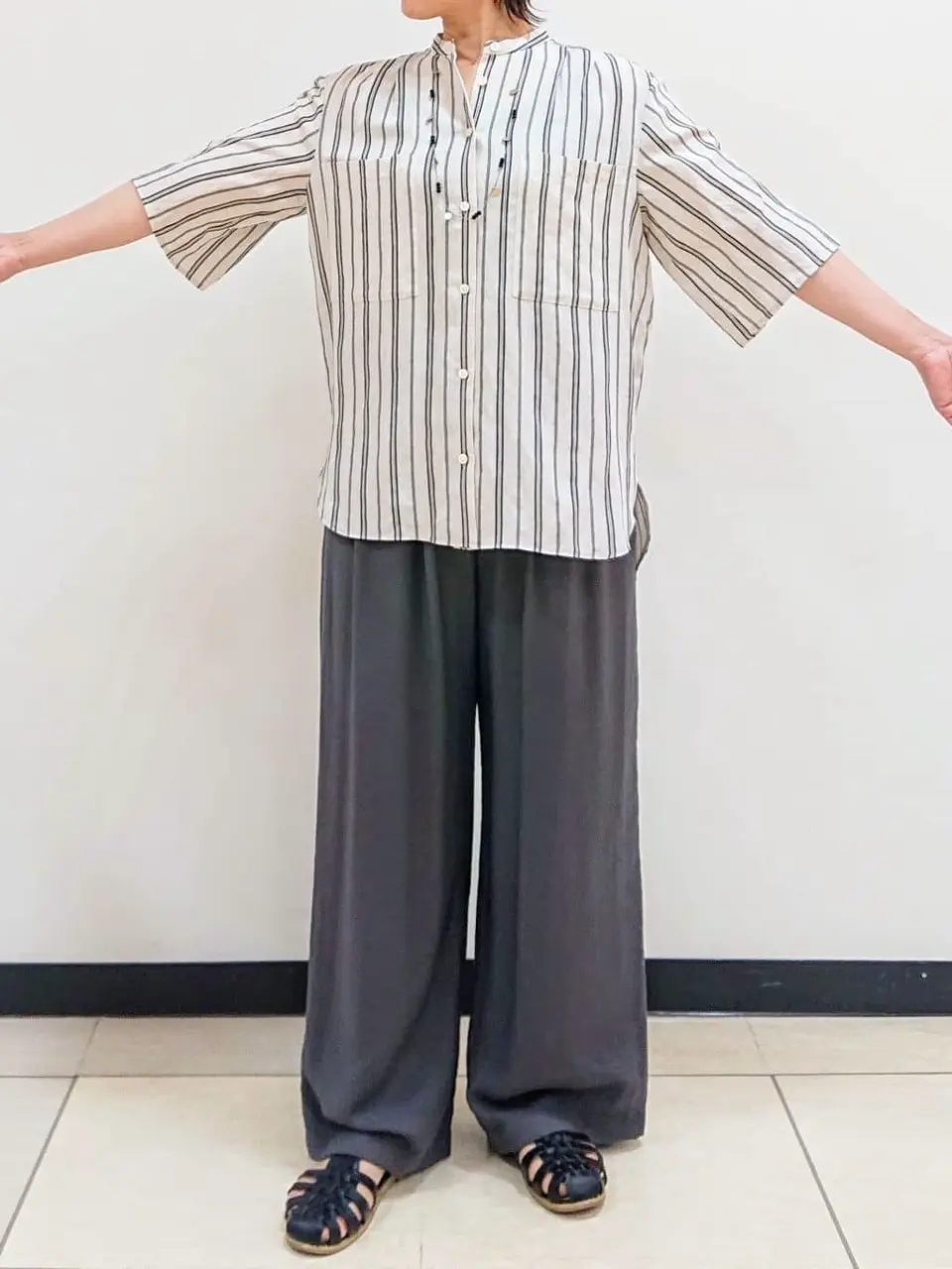 自由区 近藤 コーディネート画像