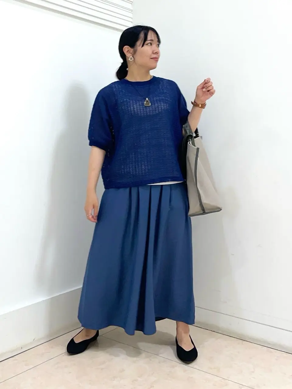 自由区 misato コーディネート画像